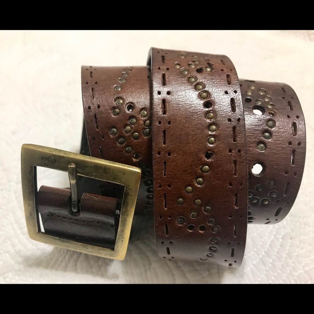 Brown Genuine leather belt